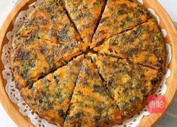 胡萝卜紫菜鸡蛋香酥饼